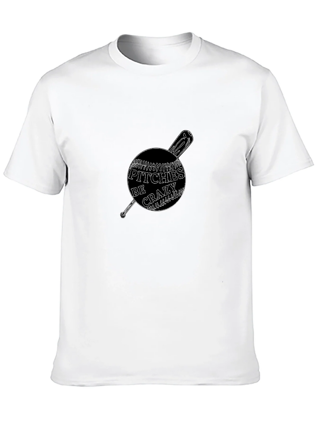 Crazy Pitches Baseball Graphic T-Shirt product image 8