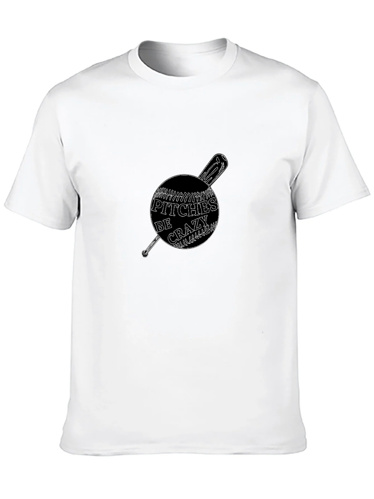 Crazy Pitches Baseball Graphic T-Shirt product image 8
