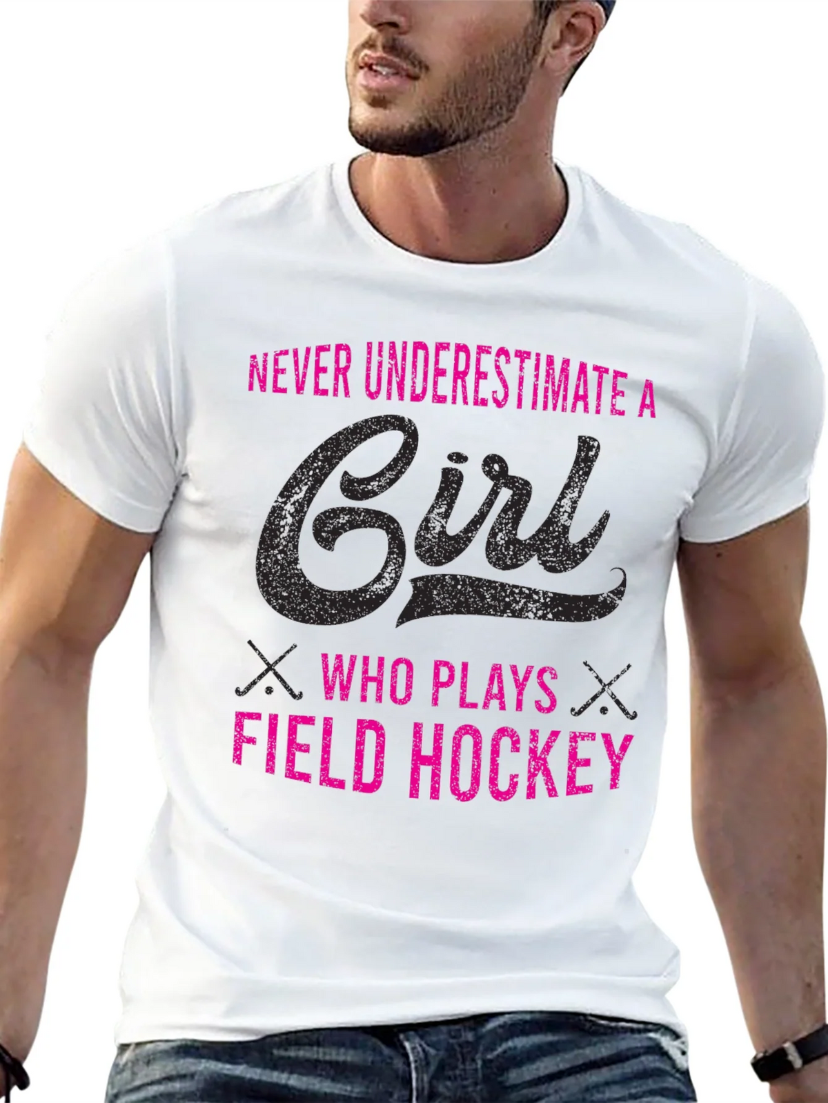 Field Hockey Girls Tee - Never Underestimate product image 12