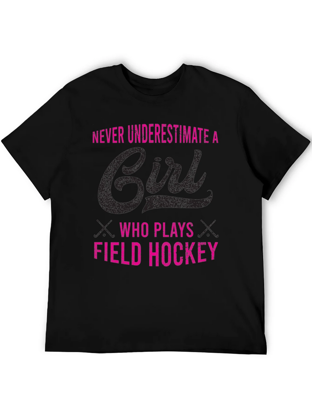 Field Hockey Girls Tee - Never Underestimate product image 5