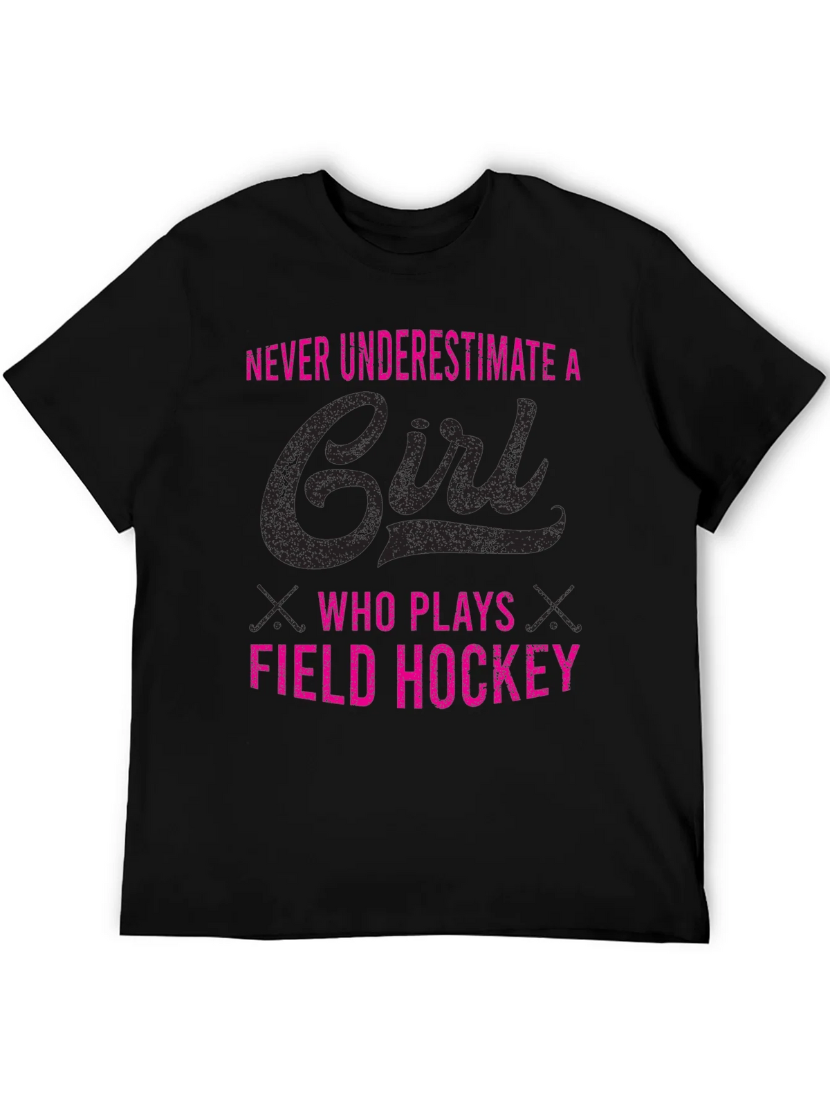 Field Hockey Girls Tee - Never Underestimate product image 5