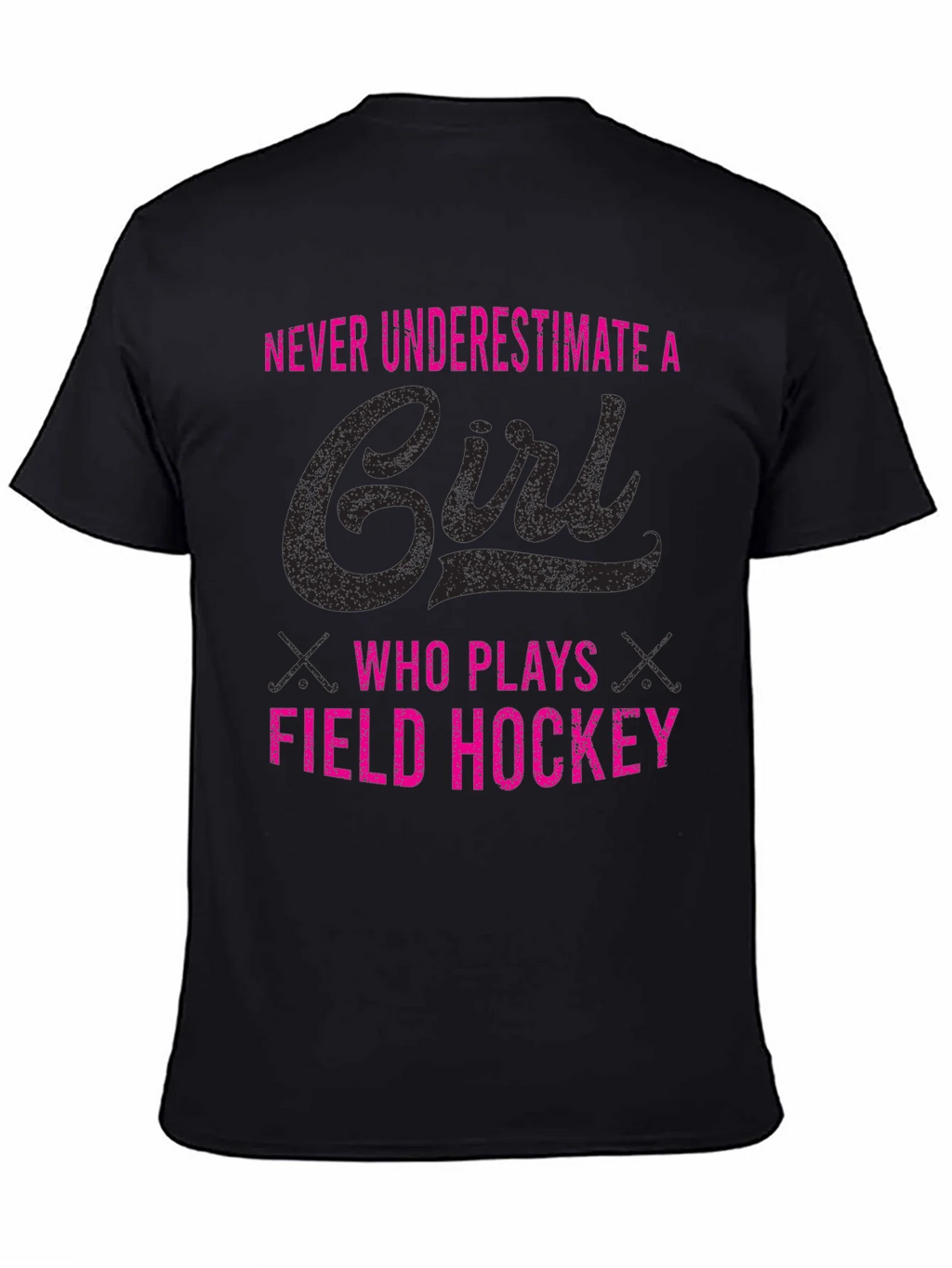 Field Hockey Girls Tee - Never Underestimate product image 4
