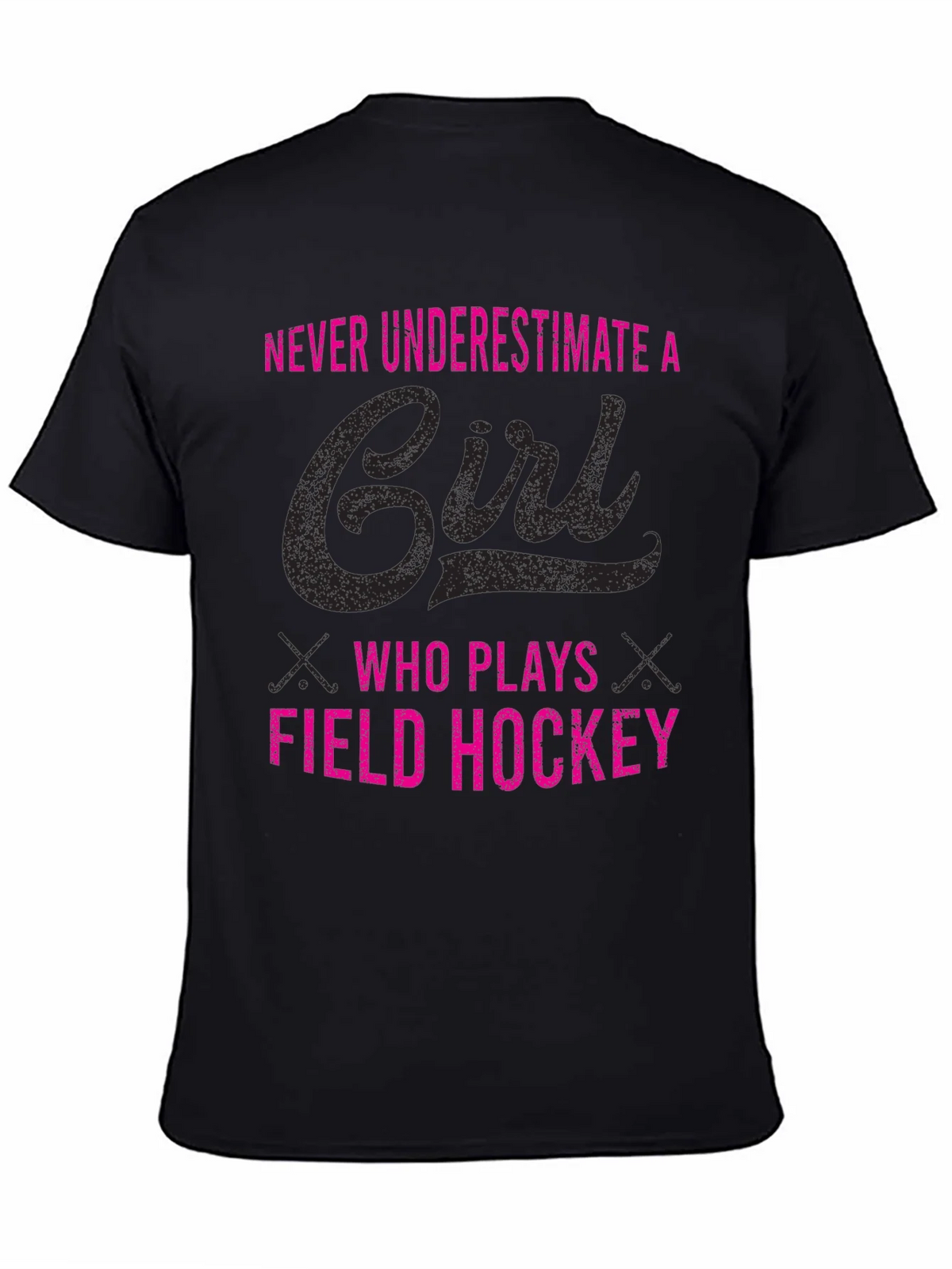 Field Hockey Girls Tee - Never Underestimate product image 4