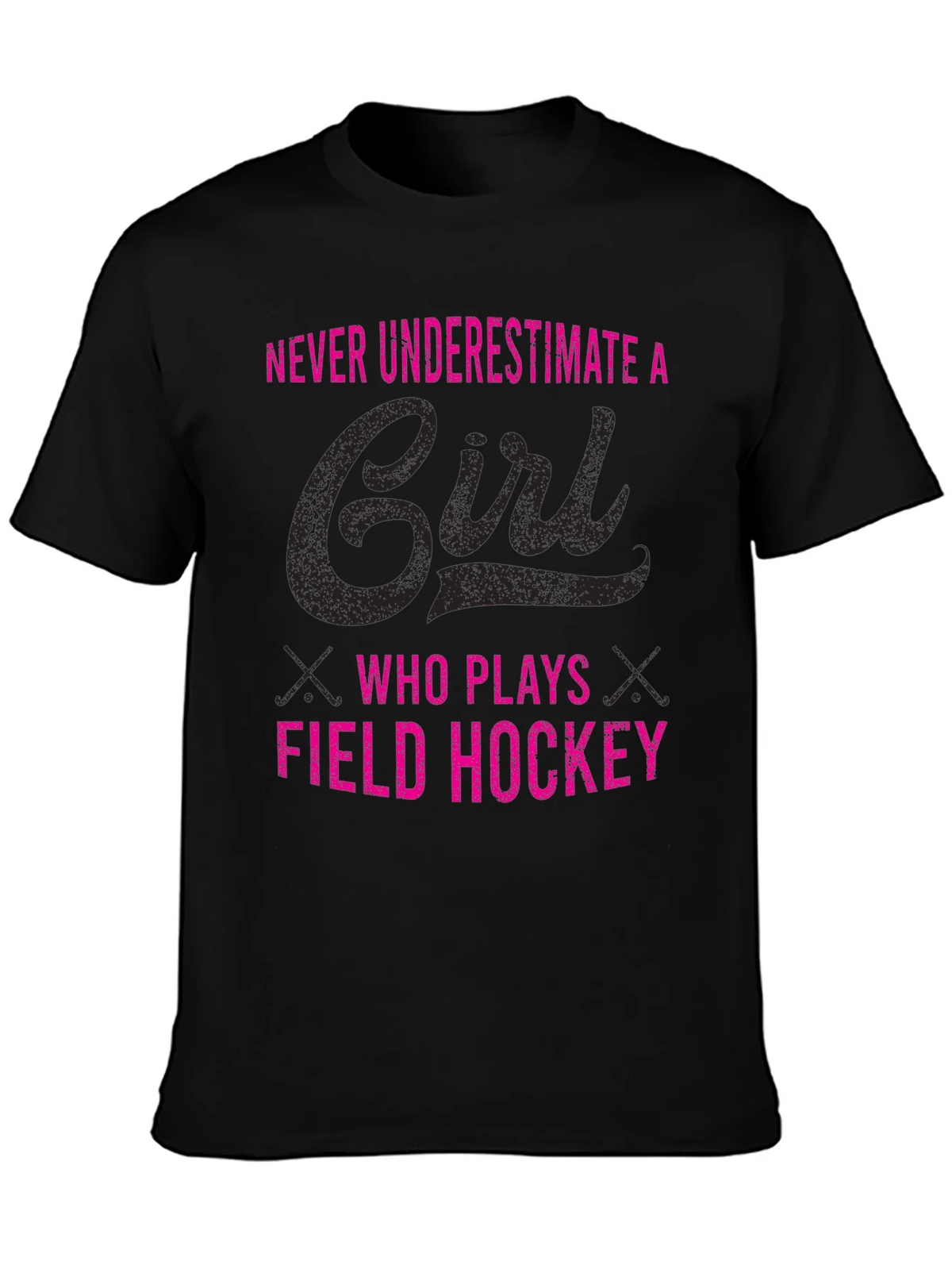 Field Hockey Girls Tee - Never Underestimate product image 3