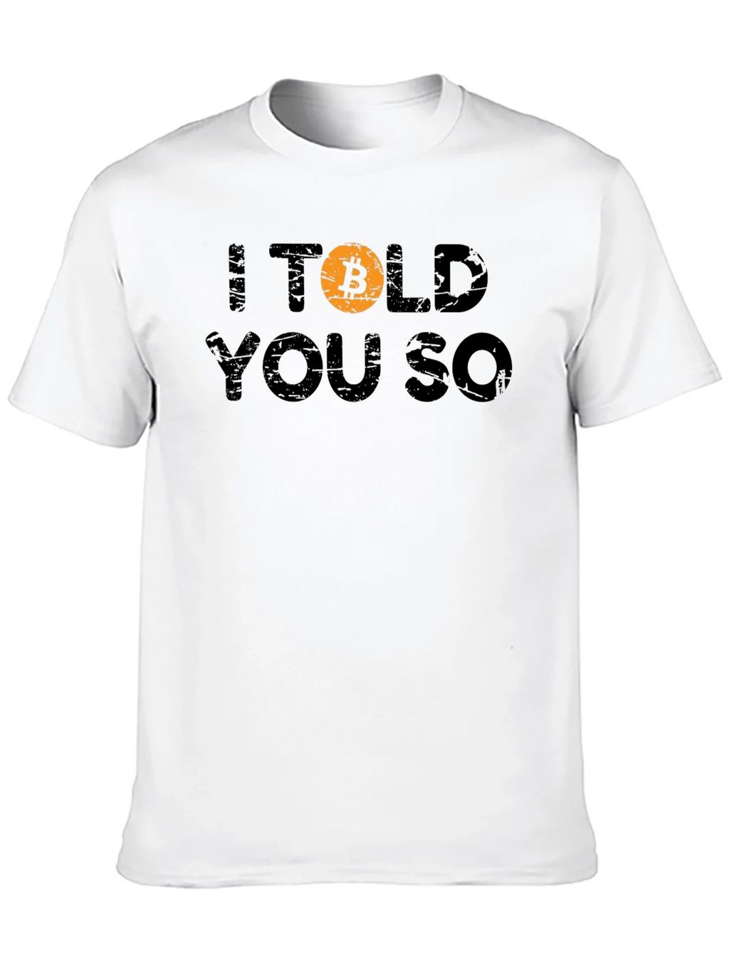 Bitcoin Crypto I Told You So Black T-Shirt product image 9