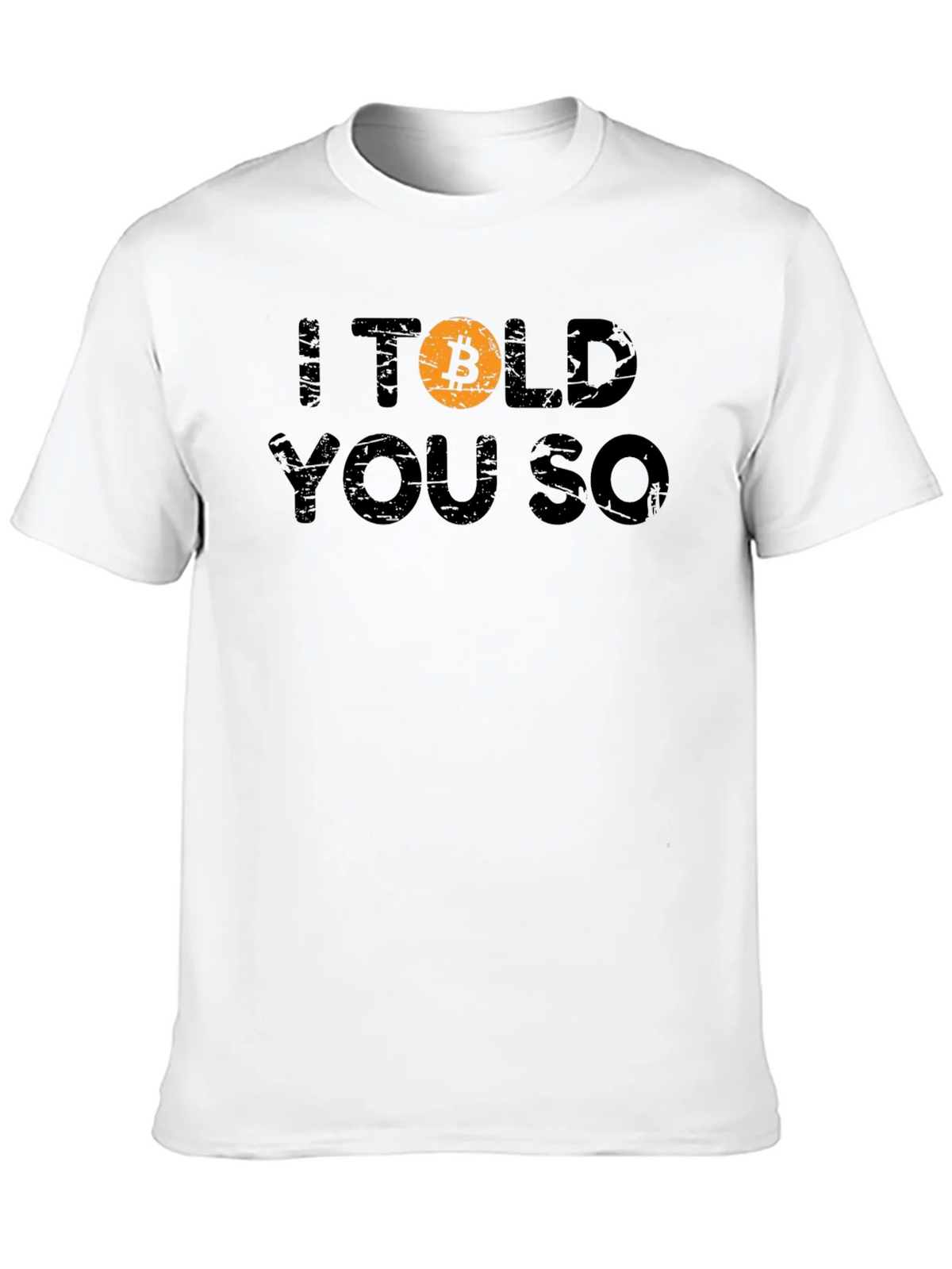 Bitcoin Crypto I Told You So Black T-Shirt product image 9