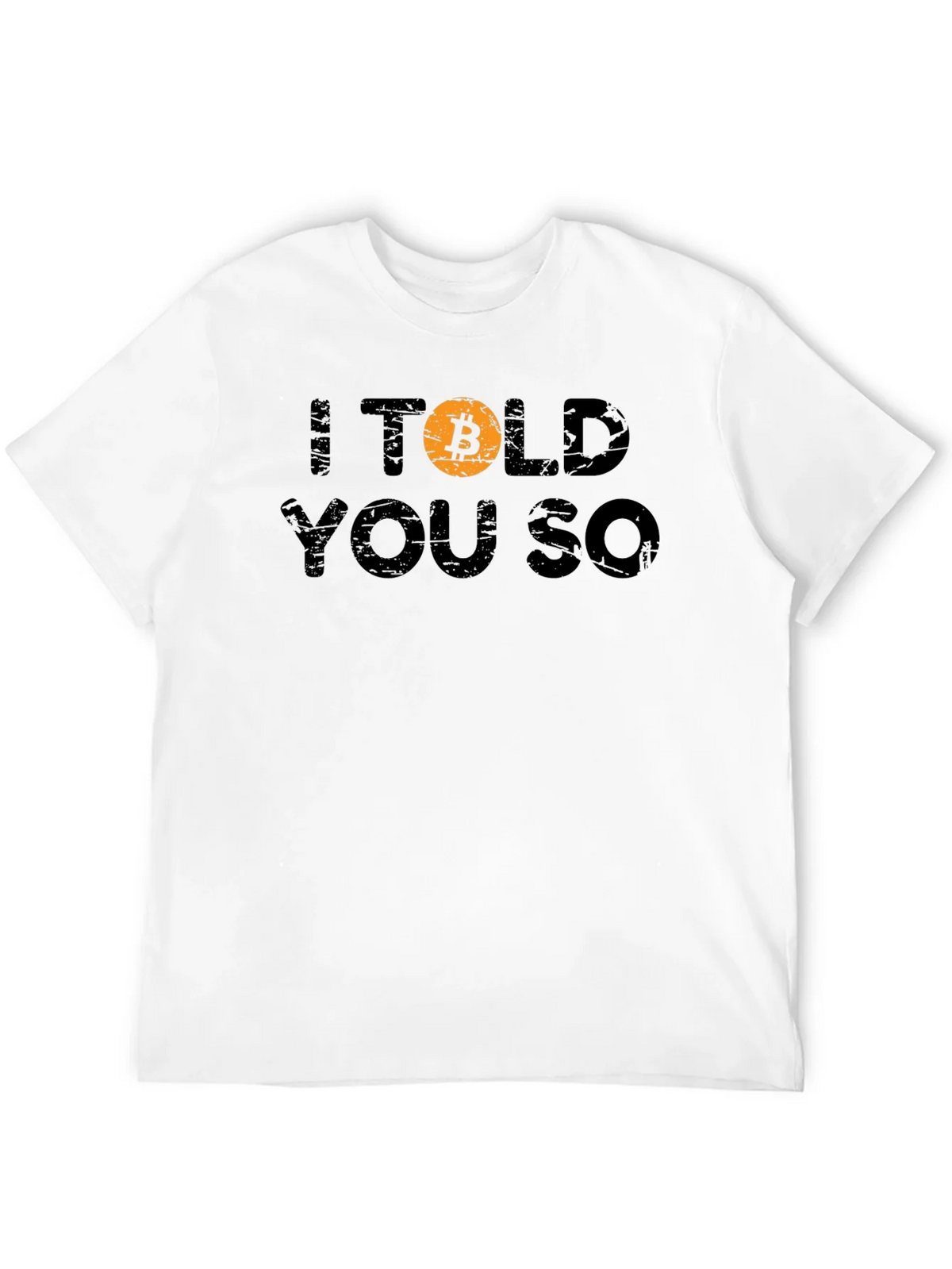 Bitcoin Crypto I Told You So Black T-Shirt product image 11