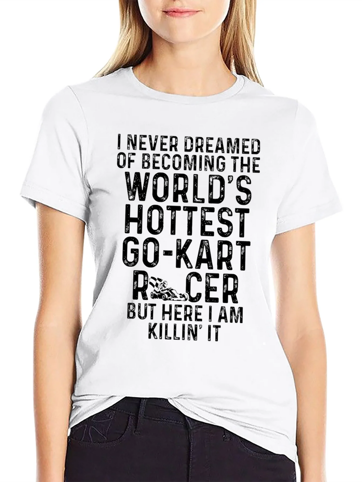Worlds Hottest Go-Kart Racer T-Shirt product image 8