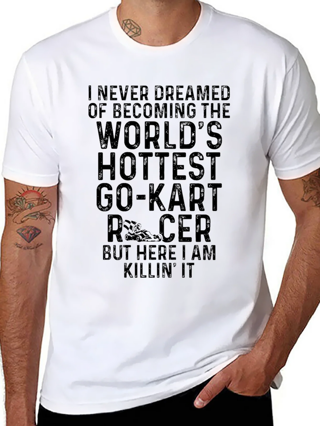 Worlds Hottest Go-Kart Racer T-Shirt product image 7