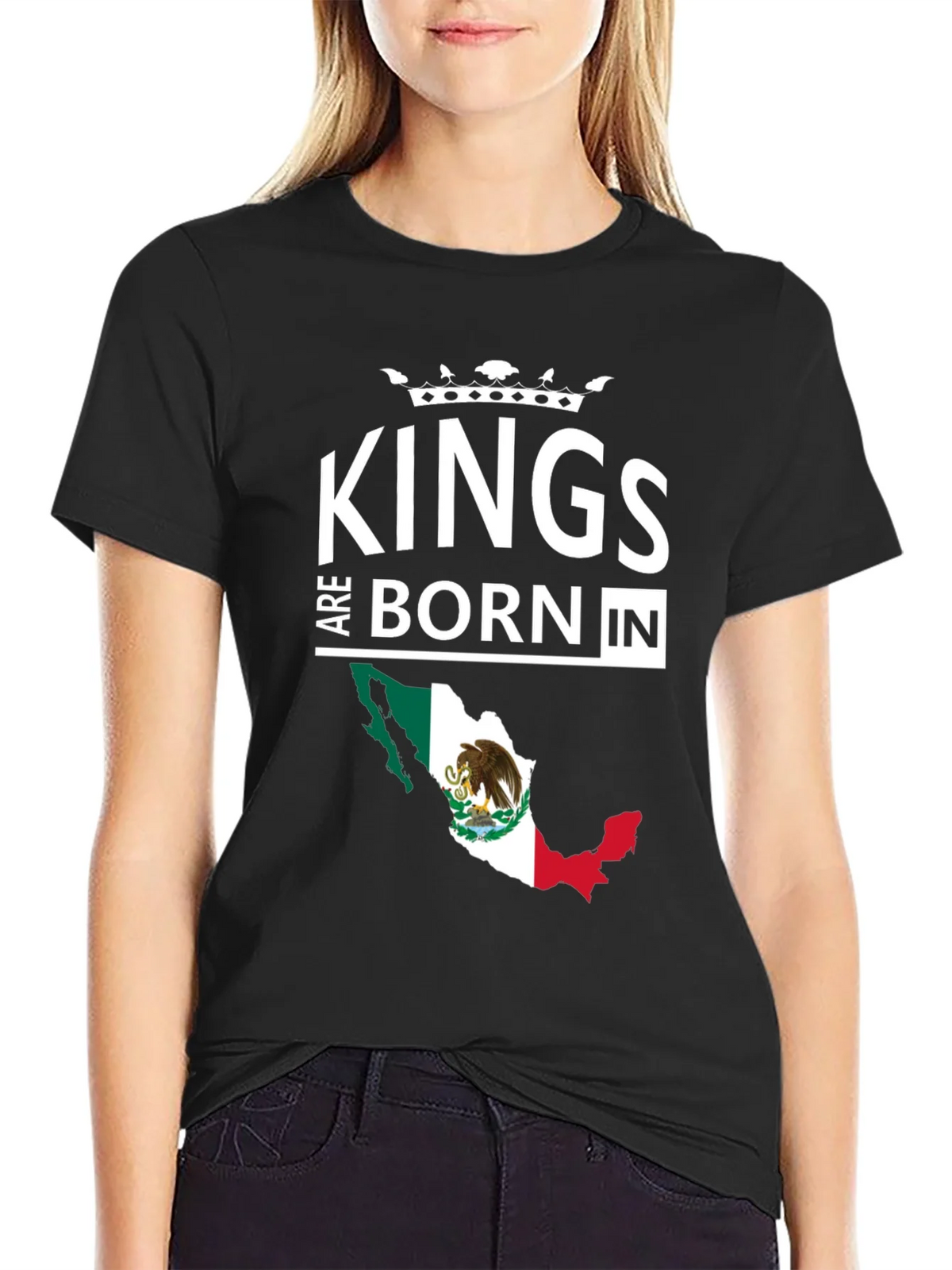 Kings Are Born In Mexico T-Shirt product image 2