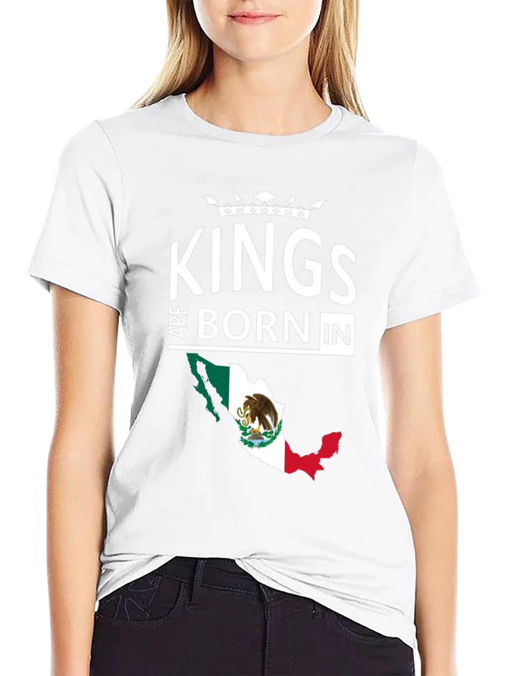 Kings Are Born In Mexico T-Shirt product image 8