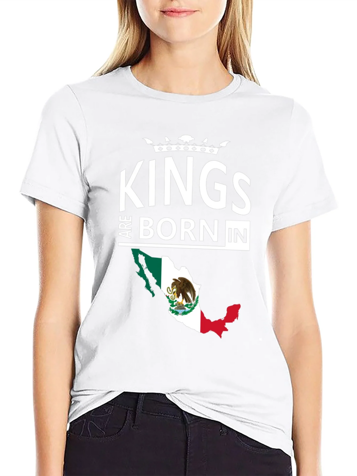 Kings Are Born In Mexico T-Shirt product image 8