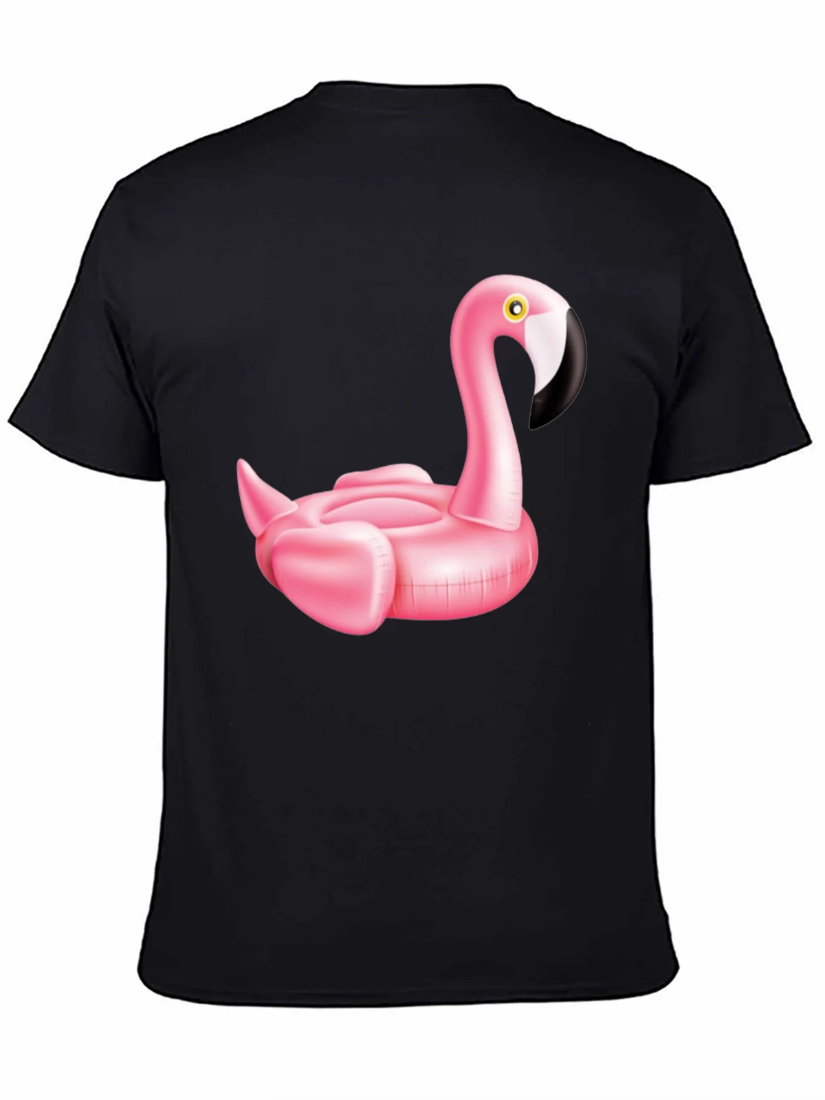 Pink Flamingo Inflatable Pool Float T-Shirt product image 4