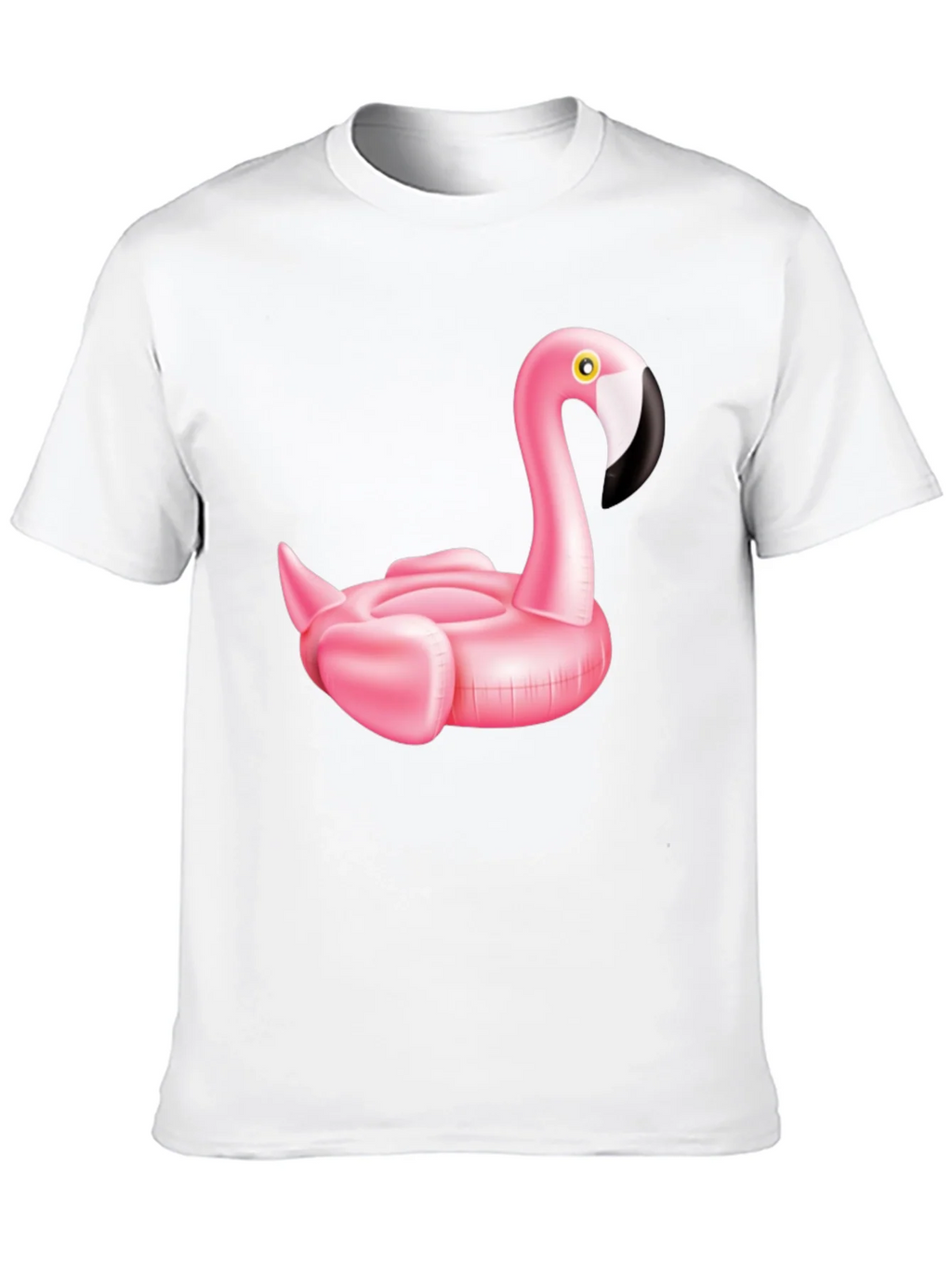 Pink Flamingo Inflatable Pool Float T-Shirt product image 9
