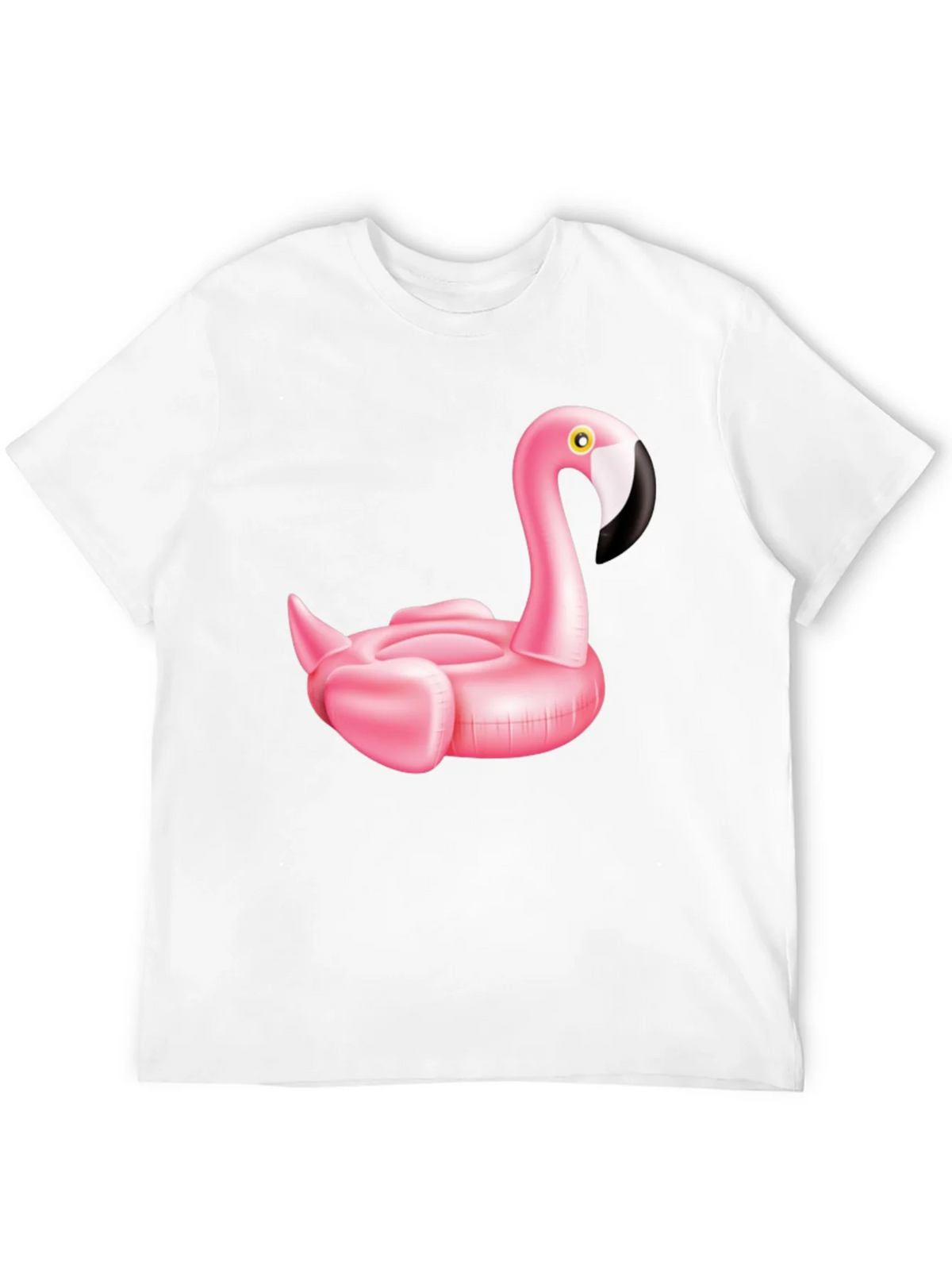 Pink Flamingo Inflatable Pool Float T-Shirt product image 11
