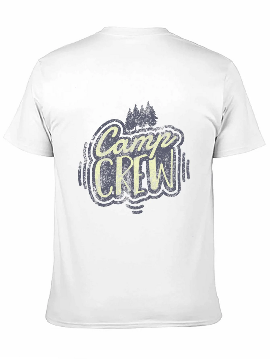 Camp Crew Graphic Tee - Black Cotton T-Shirt product image 10