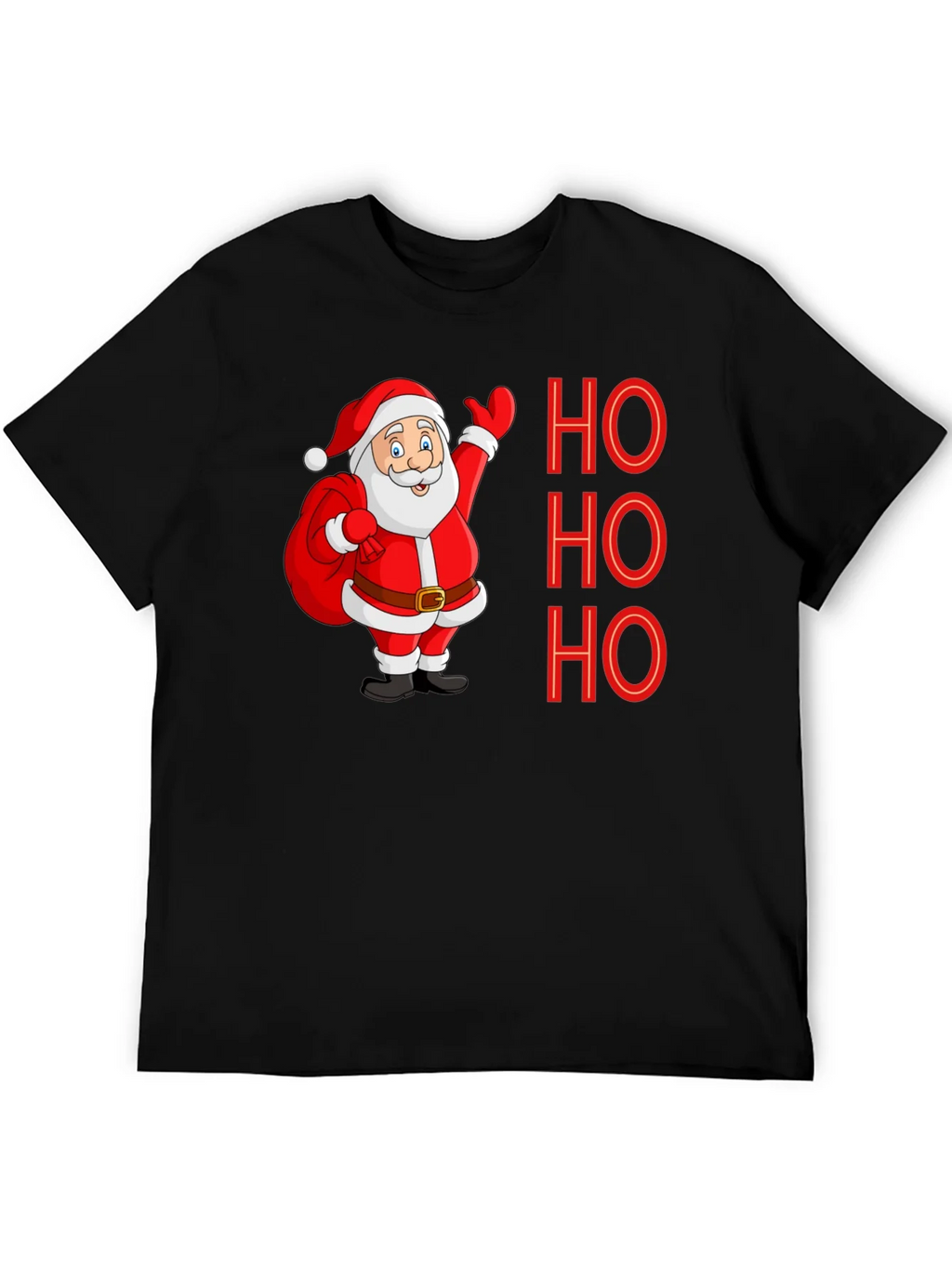 Ho Ho Ho Santa Tee - Holiday Cheer Shirt product image 5