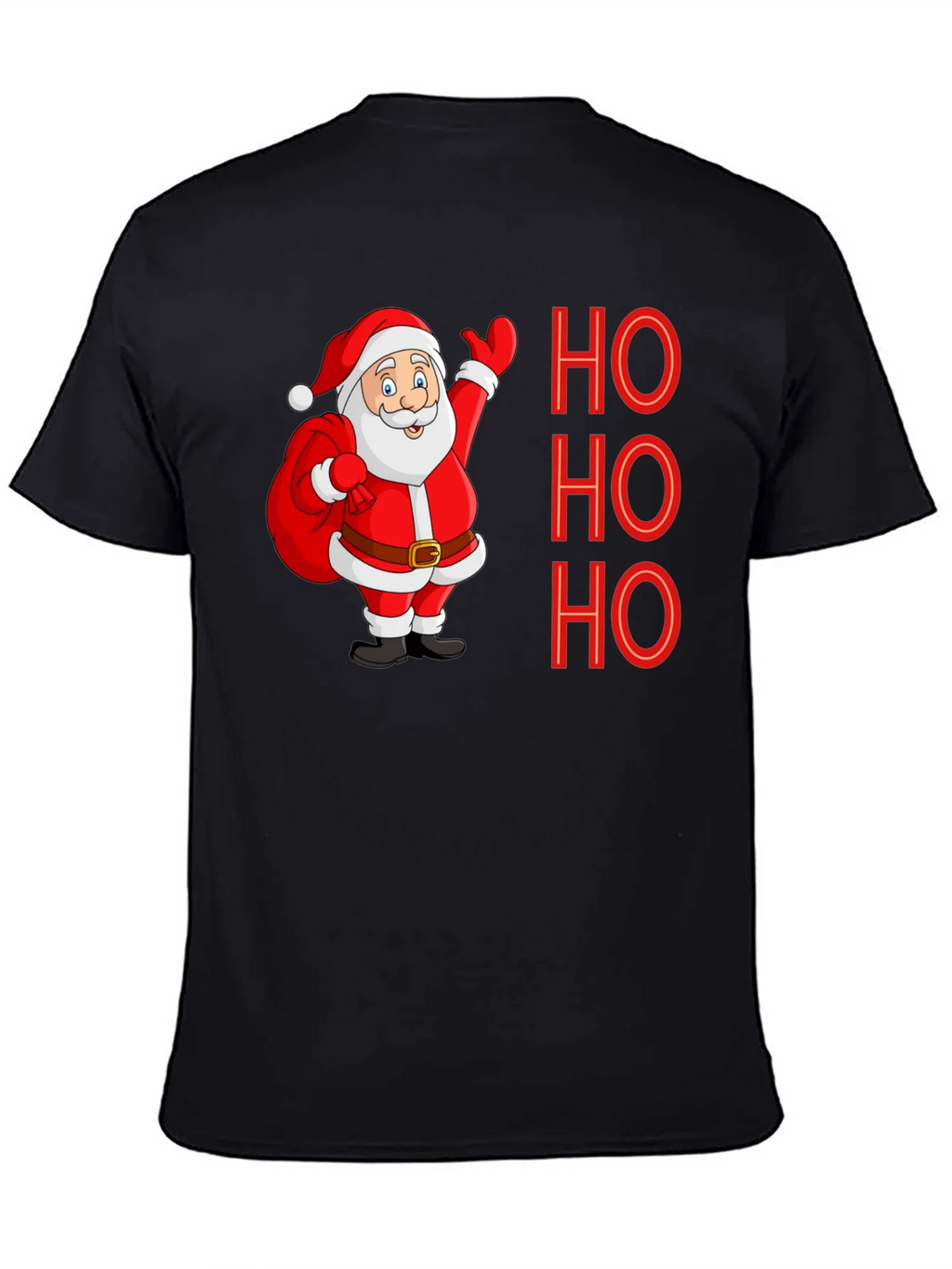 Ho Ho Ho Santa Tee - Holiday Cheer Shirt product image 4