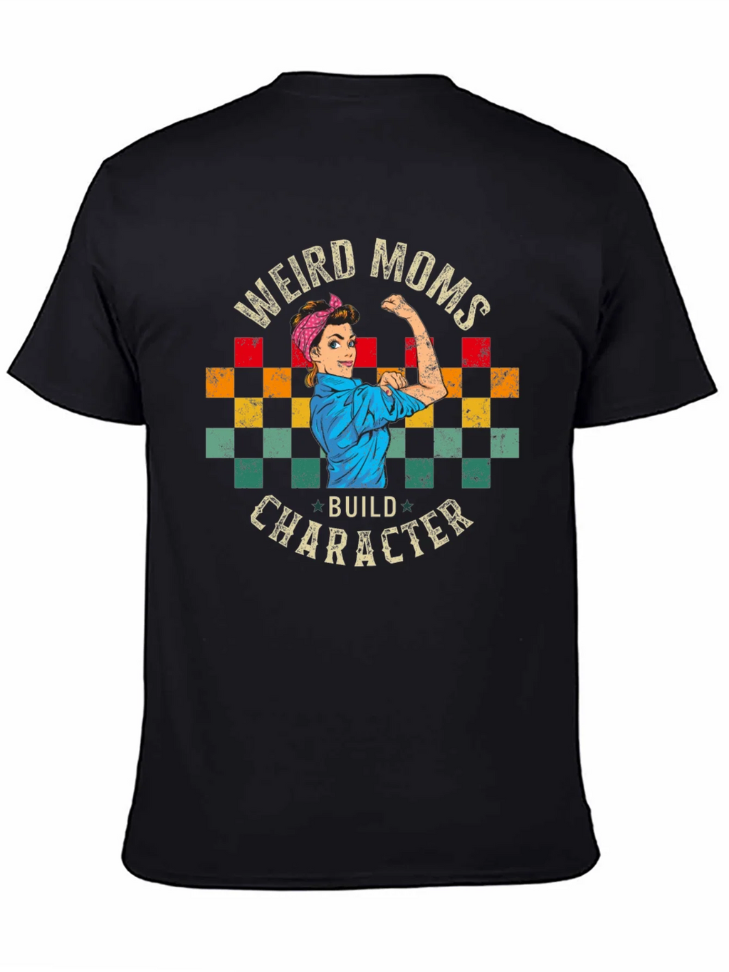 Weird Moms Build Character Graphic Tee - Unisex product image 4