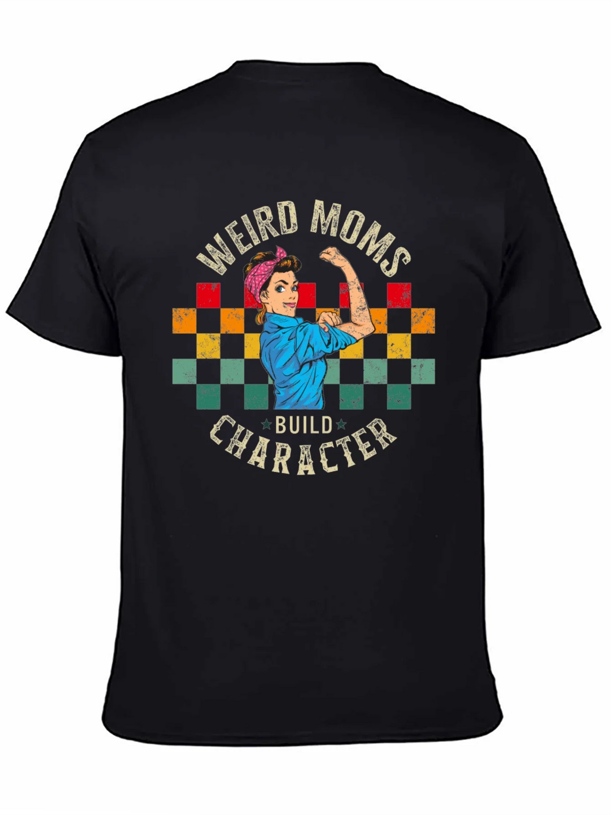 Weird Moms Build Character Graphic Tee - Unisex product image 4