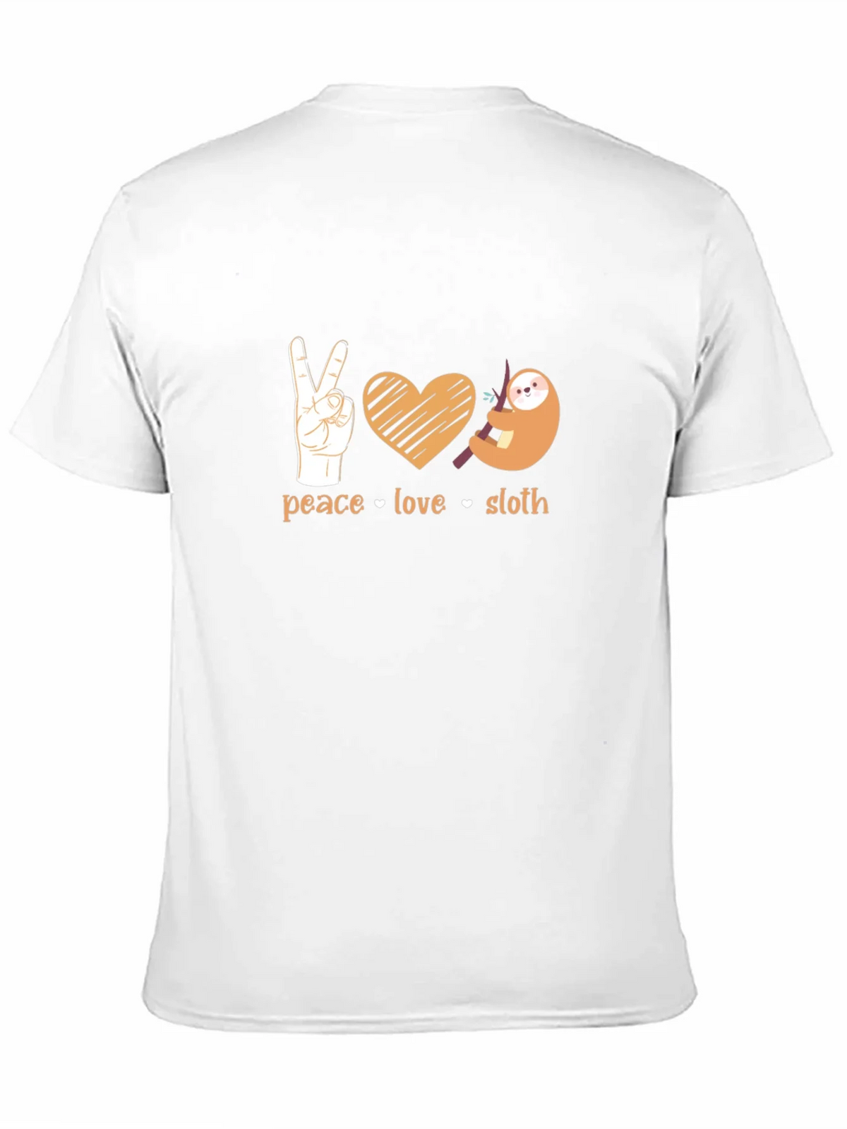 Peace Love Sloth T-Shirt product image 10