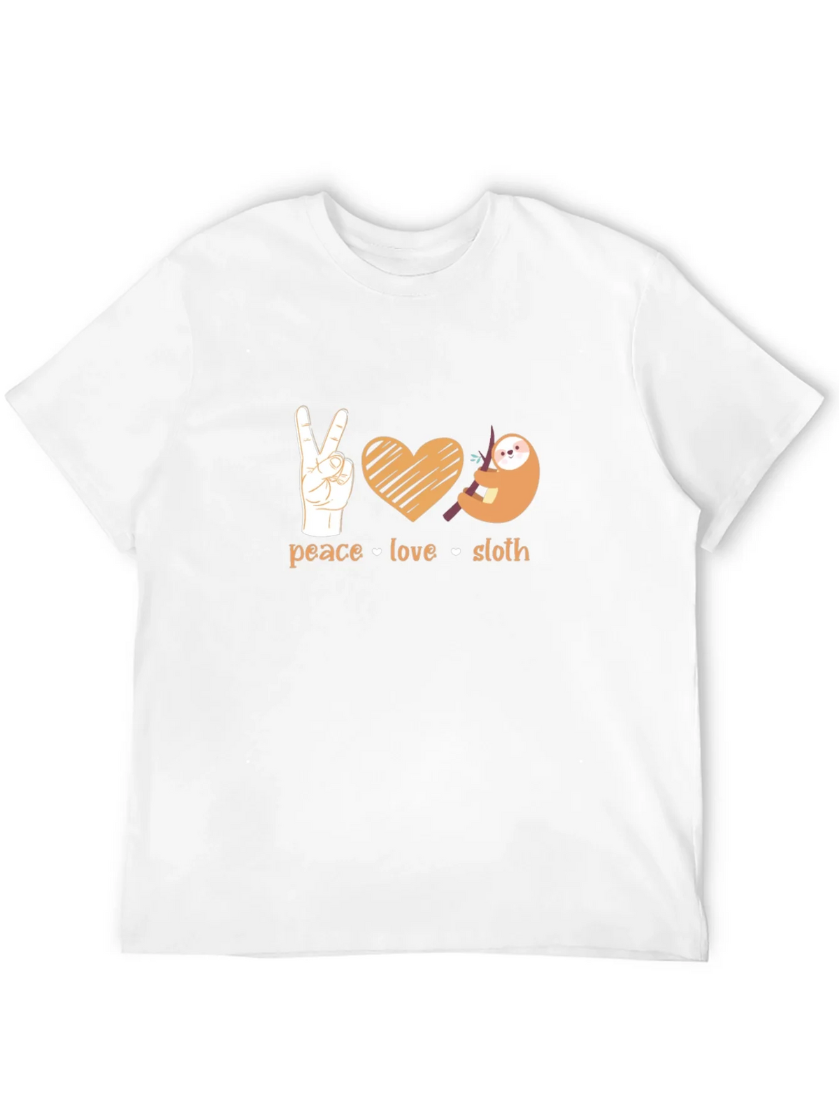 Peace Love Sloth T-Shirt product image 11