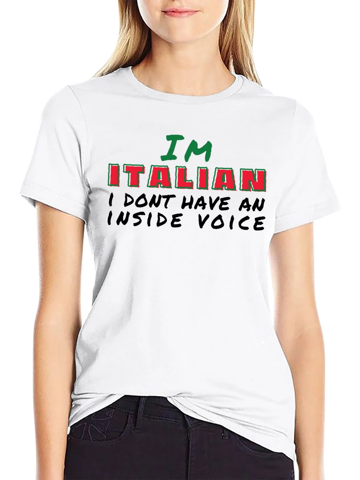 Im Italian - Funny Novelty T-Shirt product image 8