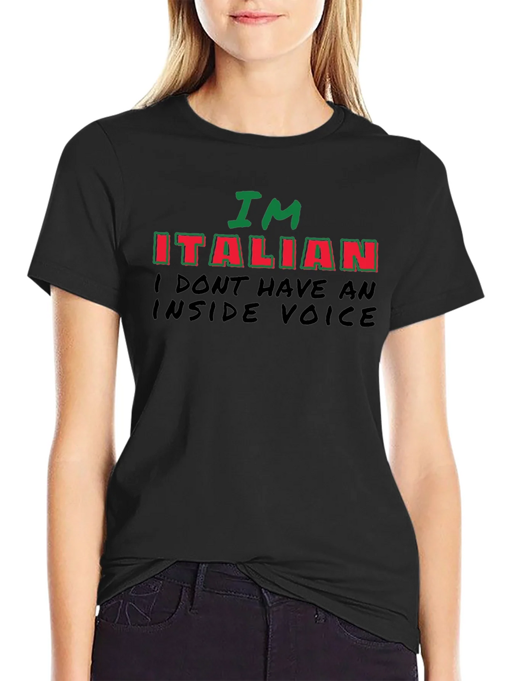 Im Italian - Funny Novelty T-Shirt product image 2