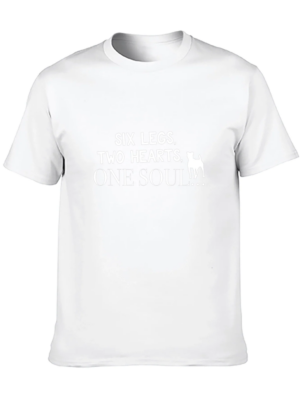 Six Legs Two Hearts One Soul Dog Lover T-Shirt product image 6