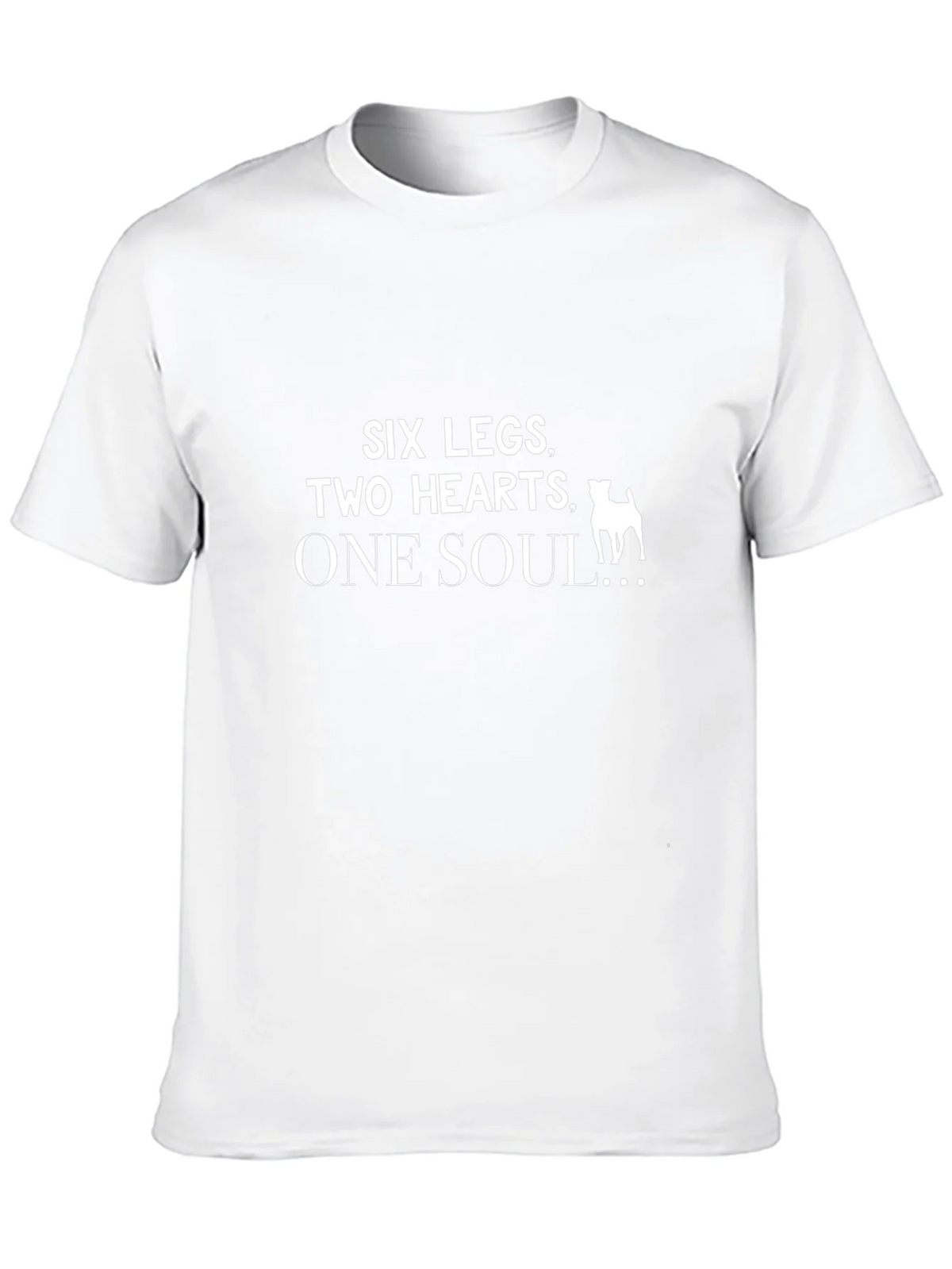 Six Legs Two Hearts One Soul Dog Lover T-Shirt product image 6