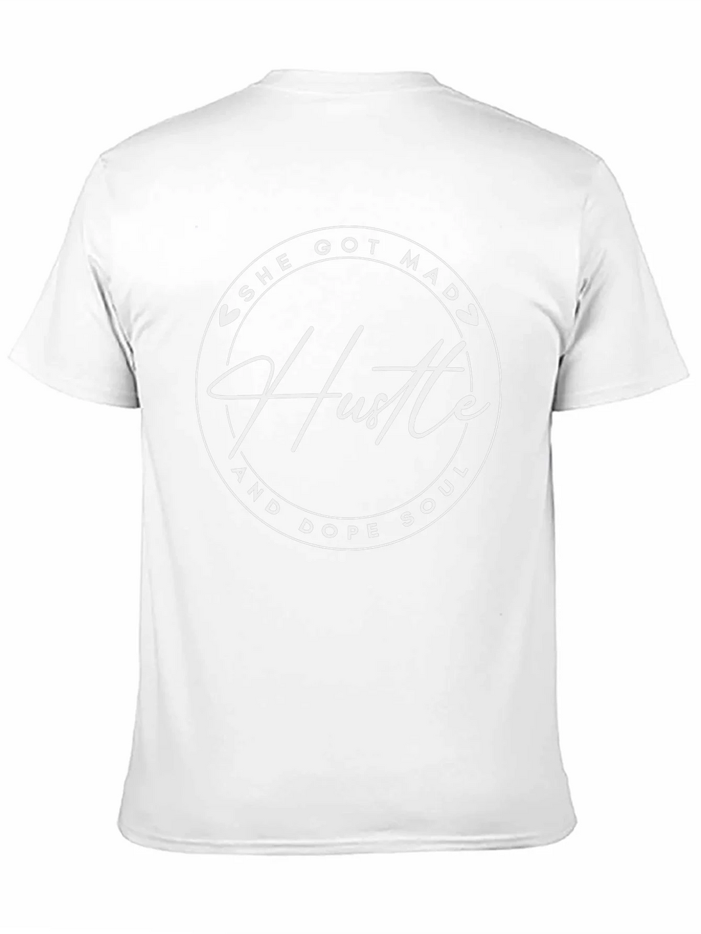 She Got Mad Hustle T-Shirt - Black Crew Neck Tee product image 10