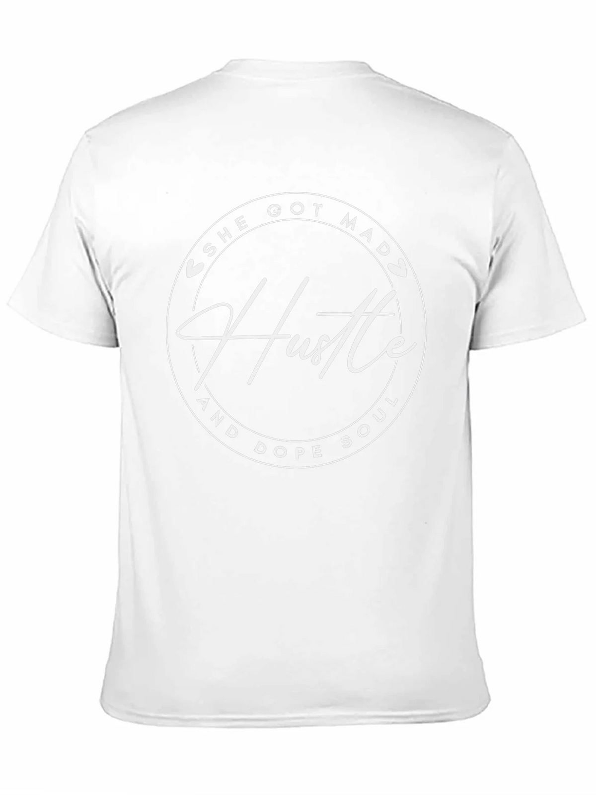 She Got Mad Hustle T-Shirt - Black Crew Neck Tee product image 10
