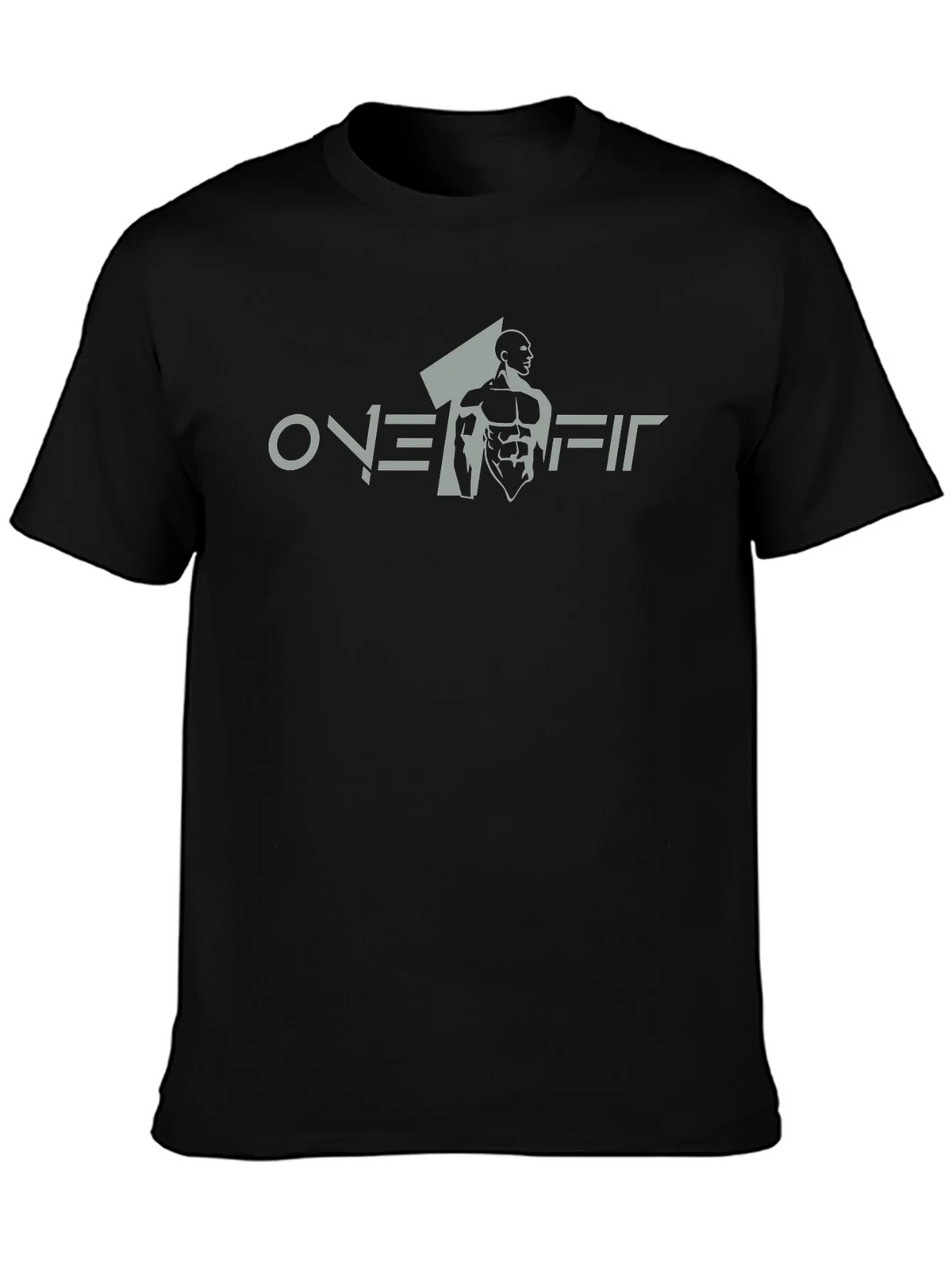 Overfit Black Graphic T-Shirt | Mens Fitness Apparel product image 3