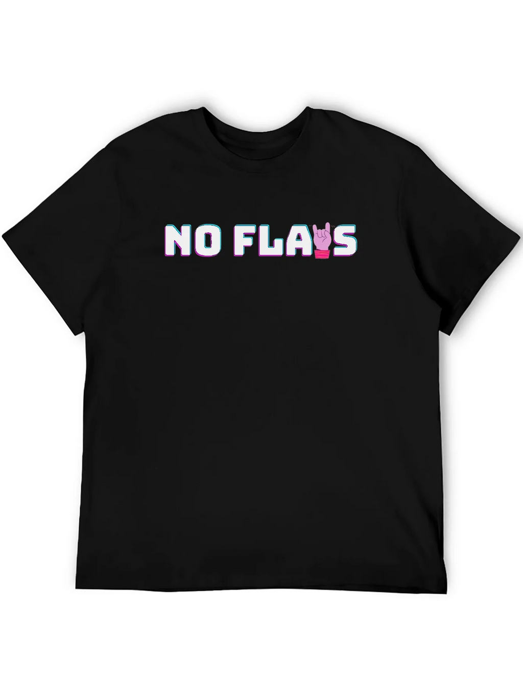 No Flaws Rock On Graphic Tee product image 5