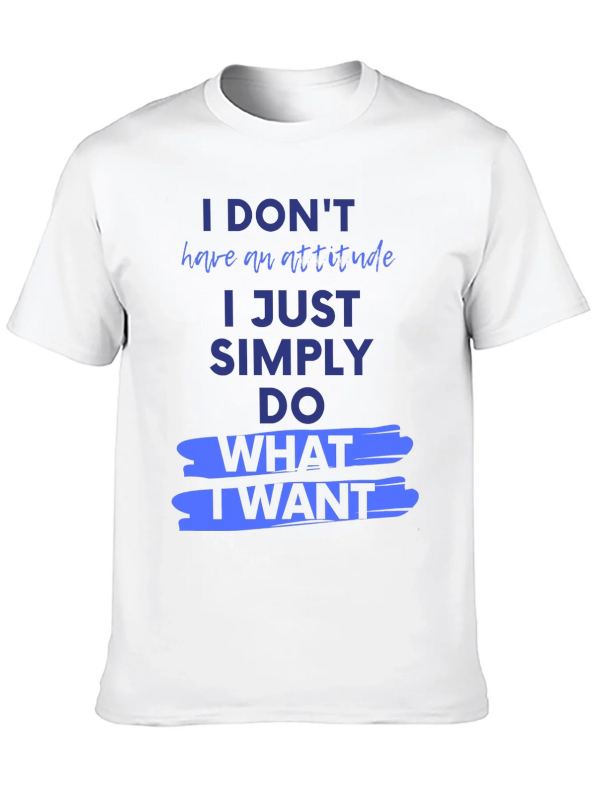 Attitude Slogan T-Shirt - Bold Statement Tee product image 5