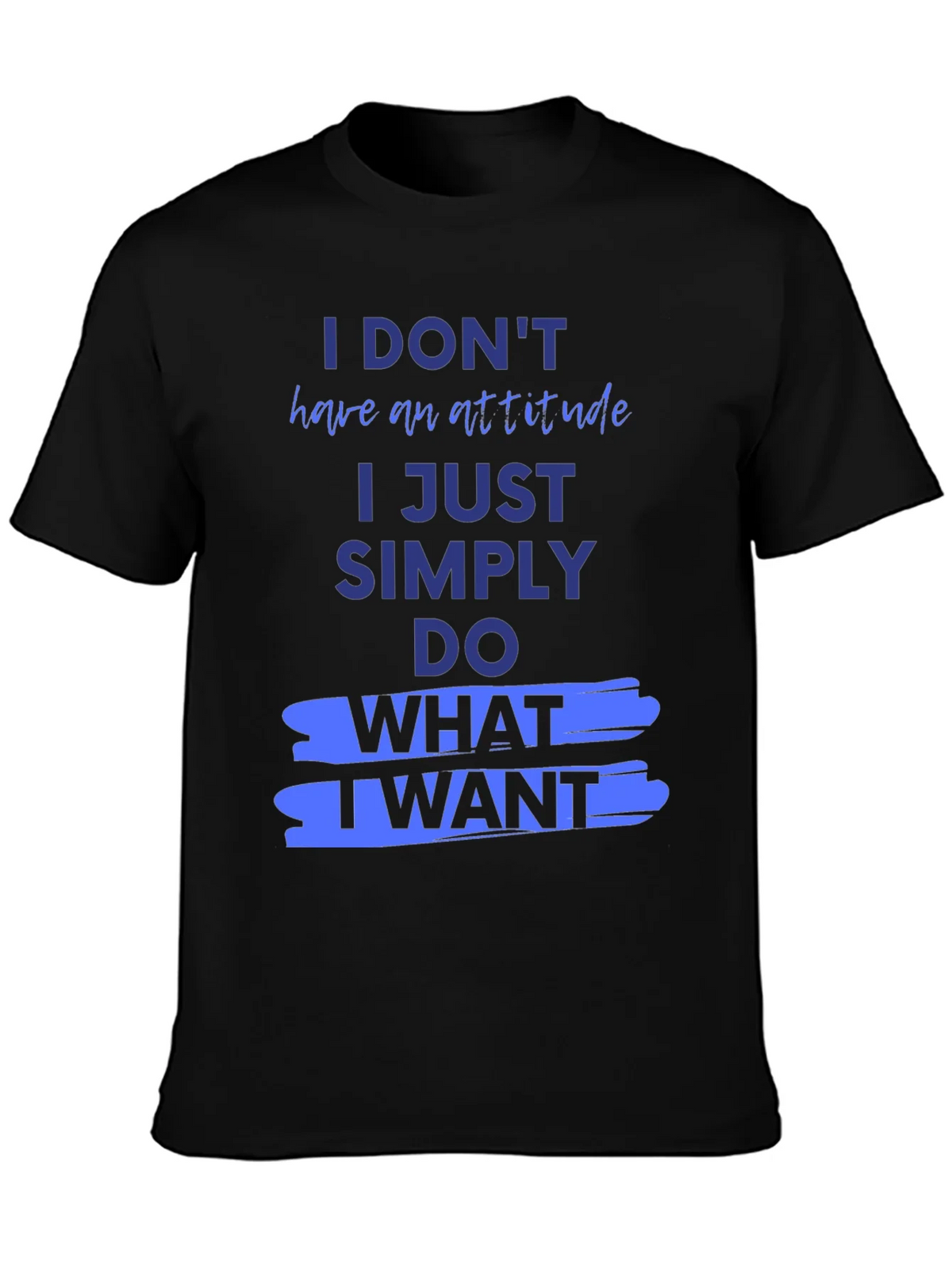 Attitude Slogan T-Shirt - Bold Statement Tee product image 3