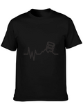 Off-Road Heartbeat T-Shirt - Black Graphic Tee product image 1