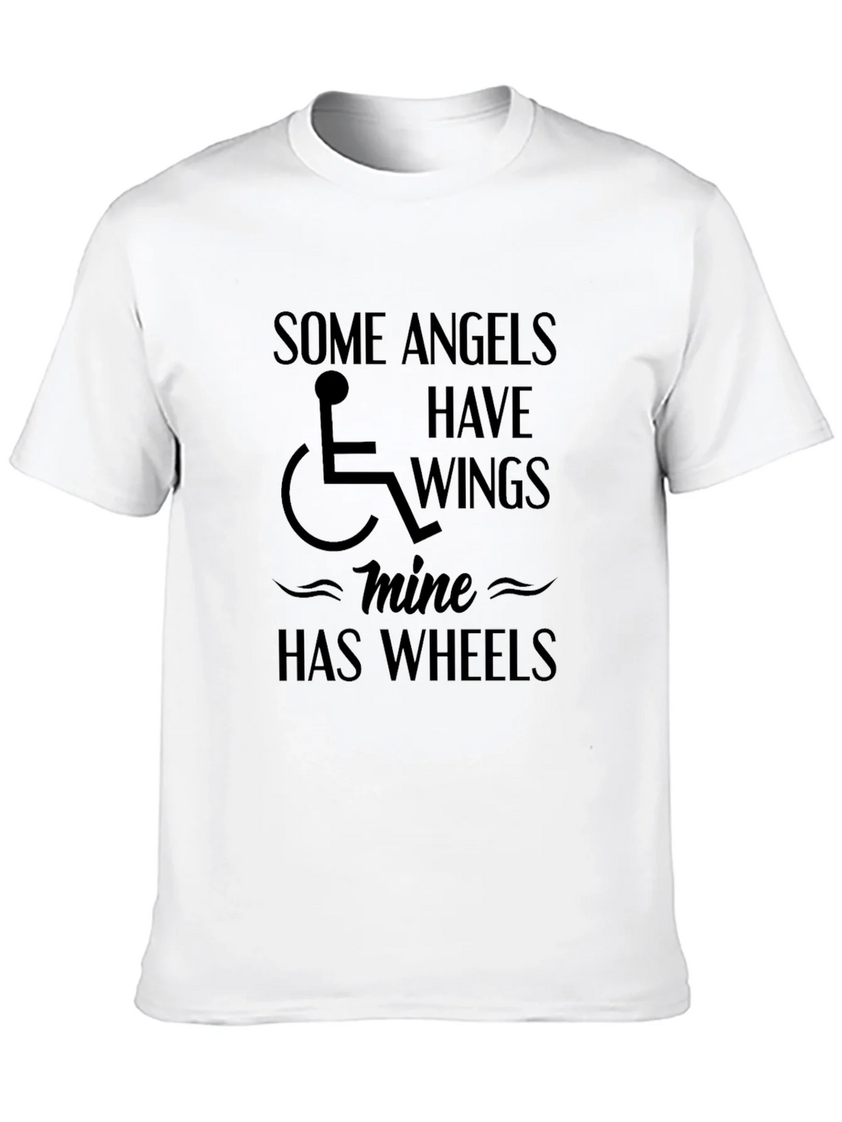 Angels Have Wings Mine Has Wheels T-Shirt product image 9