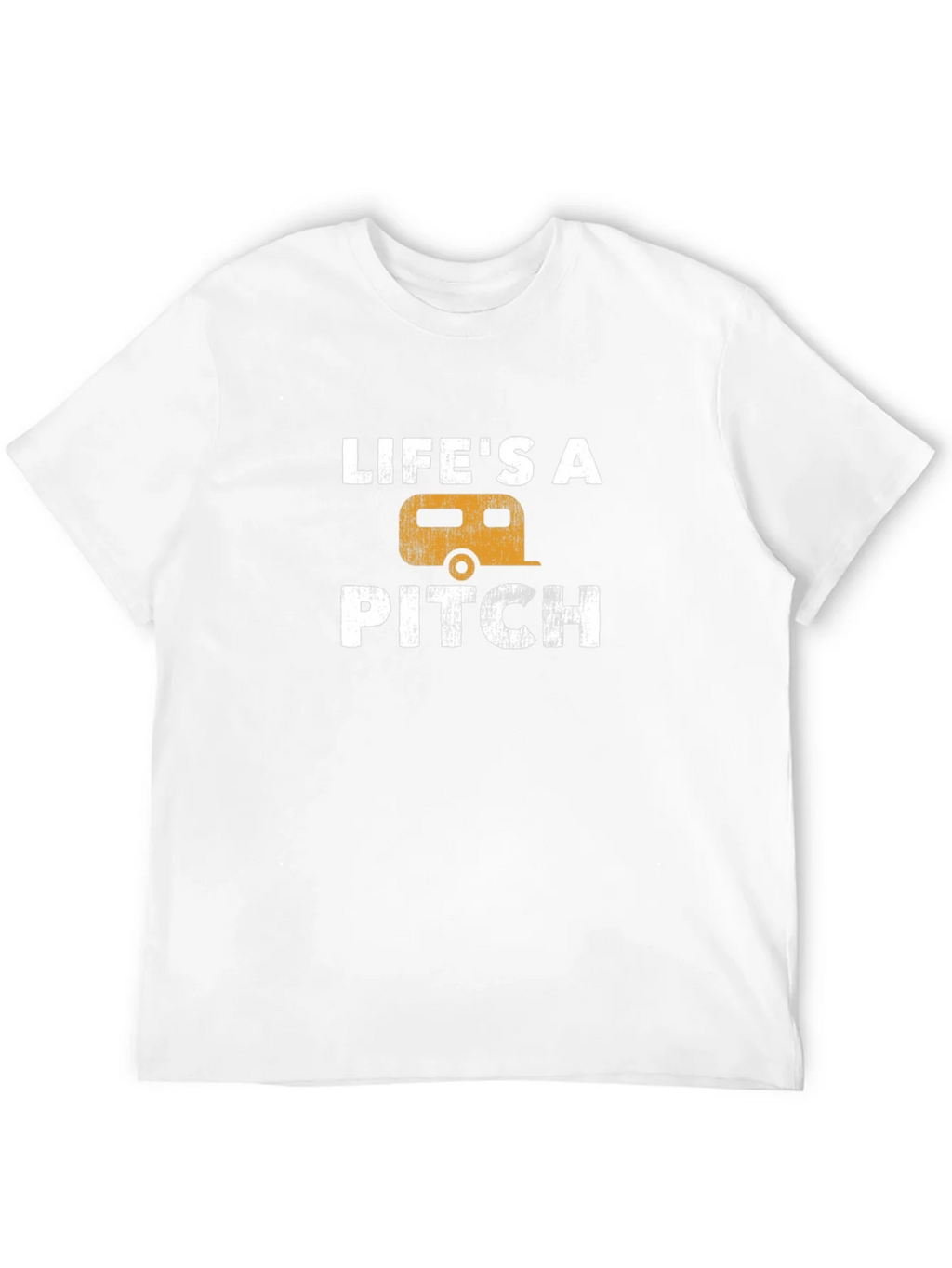 Lifes a Pitch Camping T-Shirt product image 11
