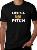 Lifes a Pitch Camping T-Shirt product image 1