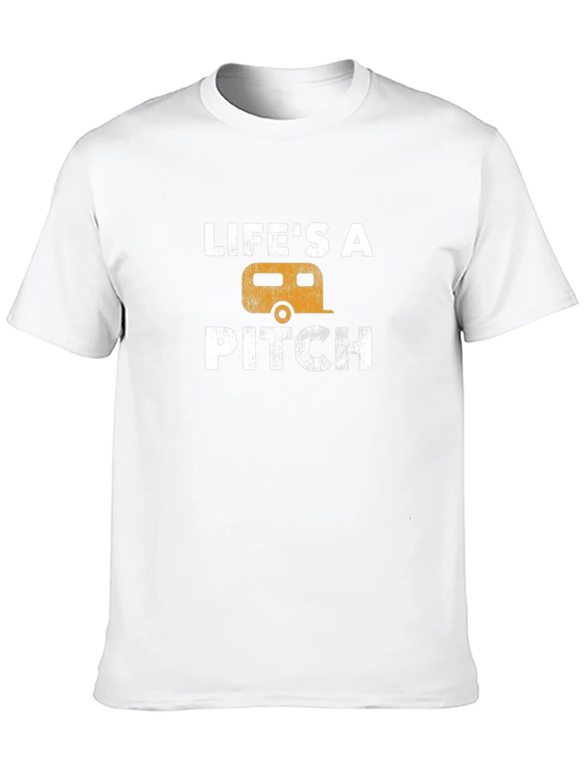 Lifes a Pitch Camping T-Shirt product image 9