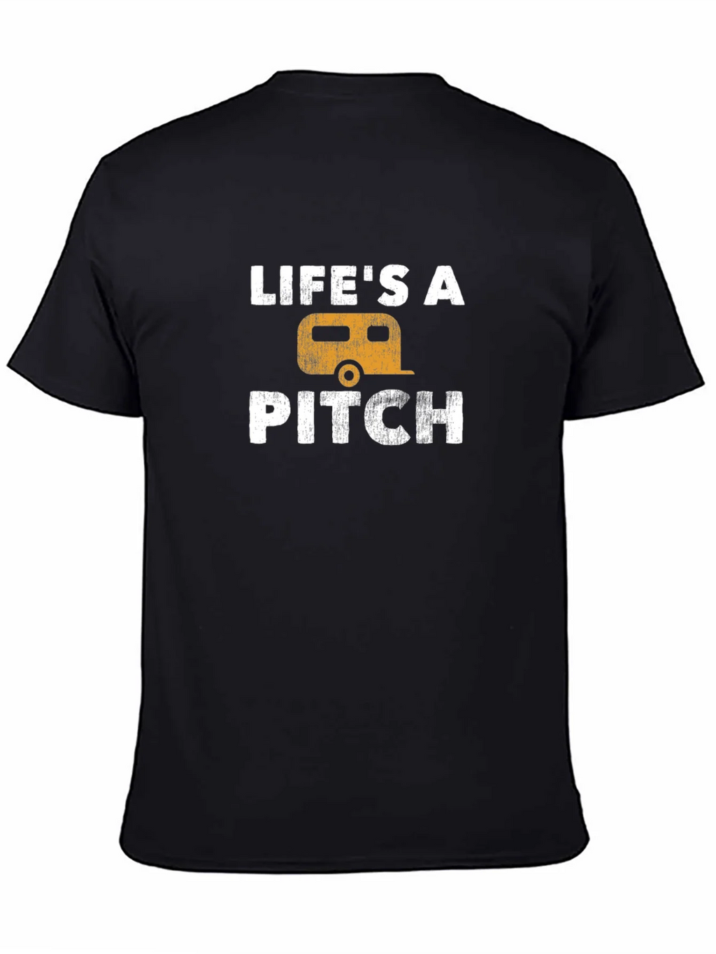 Lifes a Pitch Camping T-Shirt product image 4