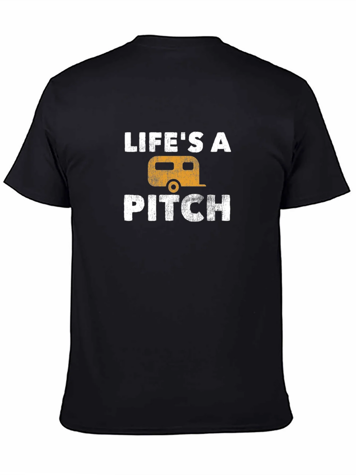 Lifes a Pitch Camping T-Shirt product image 4