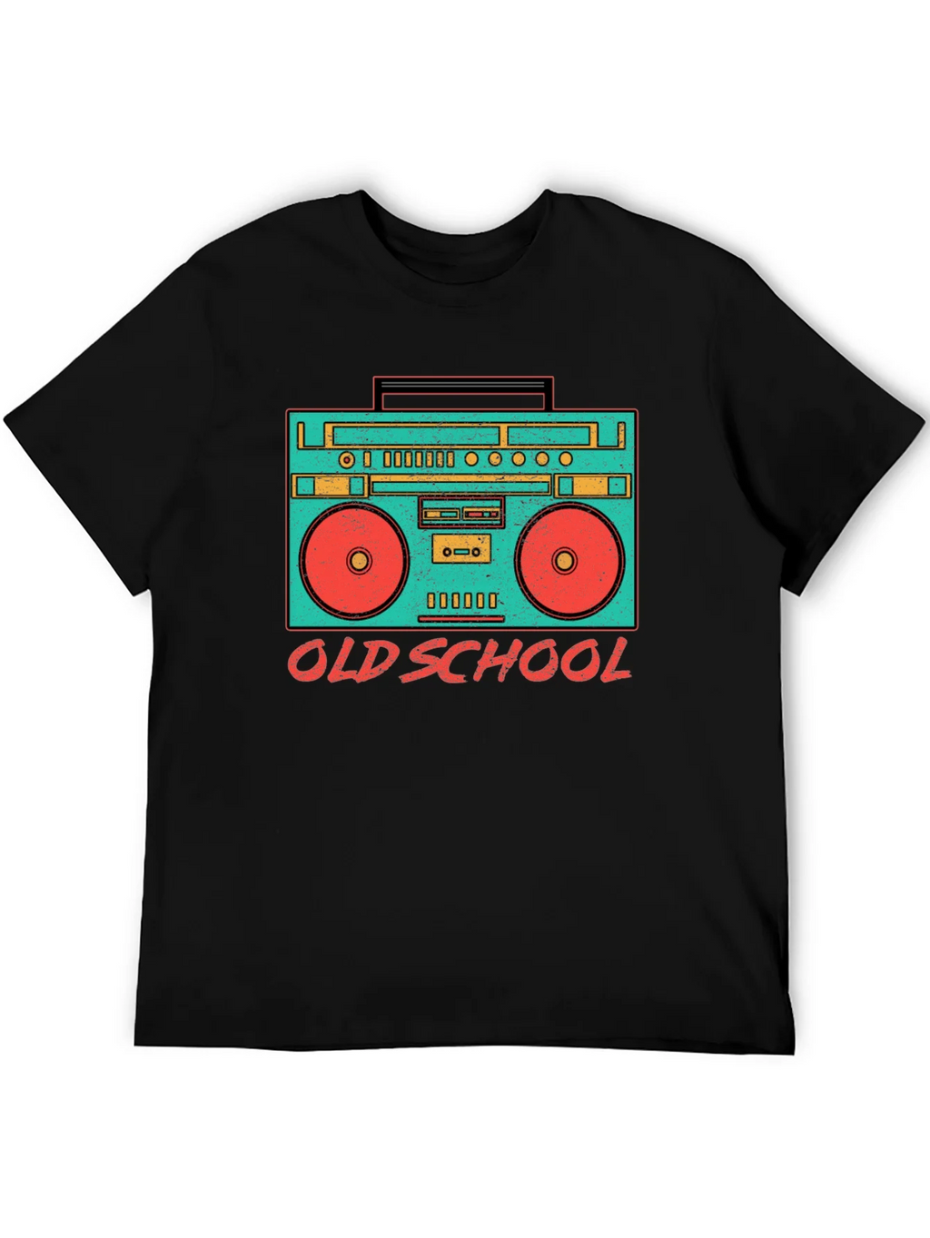 Retro Boombox Old School Graphic T-Shirt product image 5