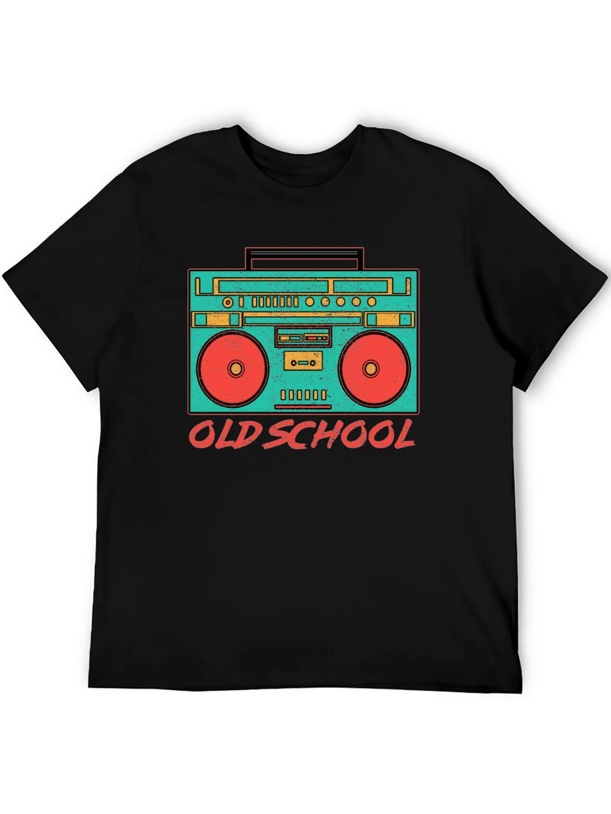 Retro Boombox Old School Graphic T-Shirt product image 5
