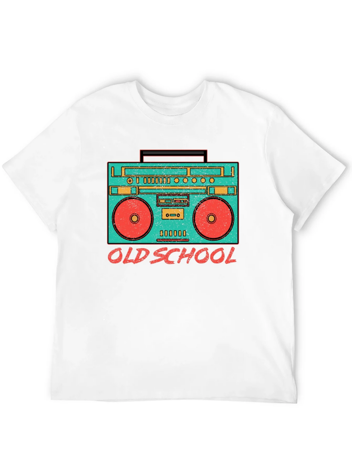 Retro Boombox Old School Graphic T-Shirt product image 11