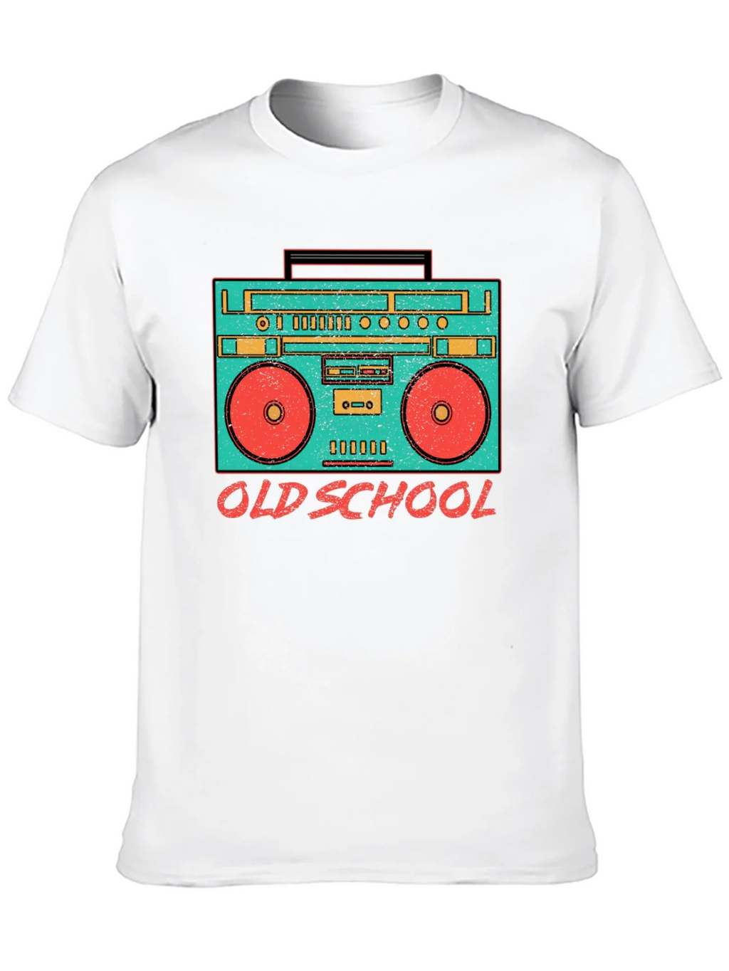 Retro Boombox Old School Graphic T-Shirt product image 9
