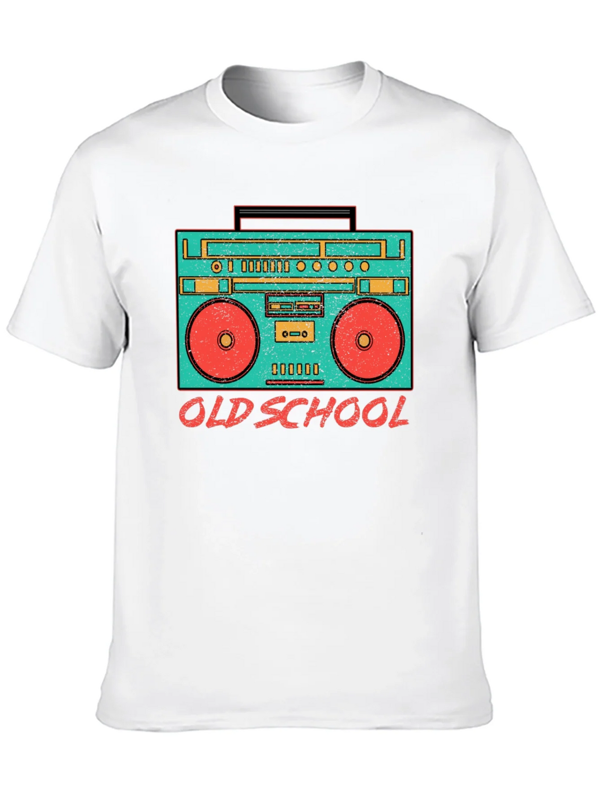 Retro Boombox Old School Graphic T-Shirt product image 9