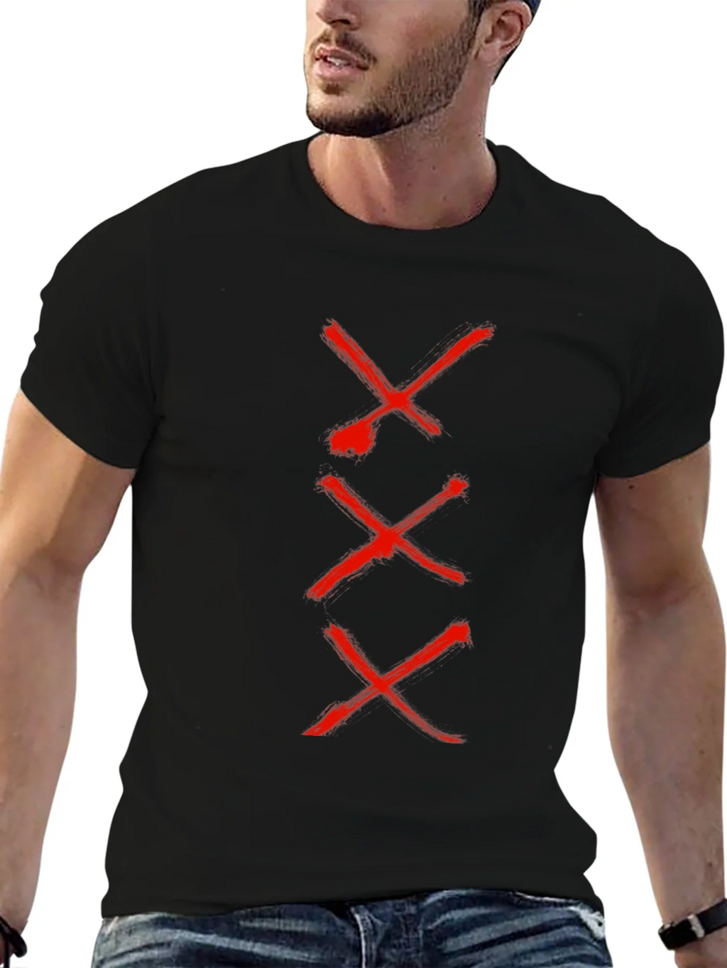 Triple X Graphic Tee - Mens Black T-Shirt product image 6