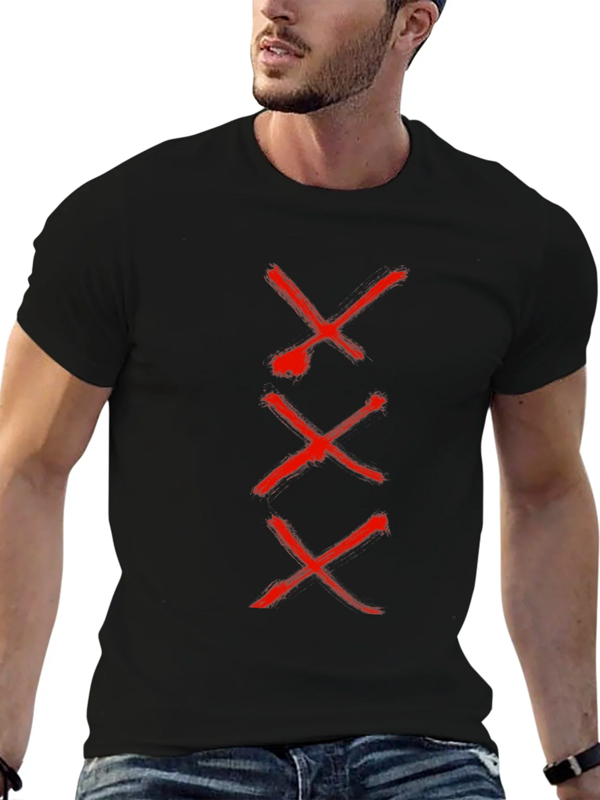 Triple X Graphic Tee - Mens Black T-Shirt product image 6